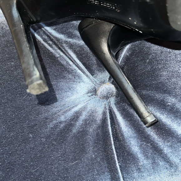 Vince Camuto Black Leather Women's Ankle Zip Up Boots Size 7 Very Comfortable! - Picture 13 of 14